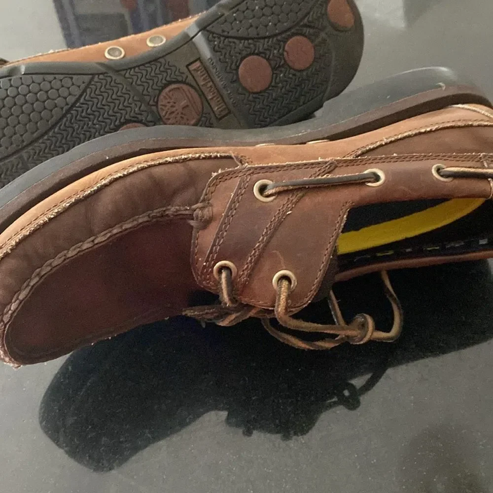 9m timberland boat shoes brown
